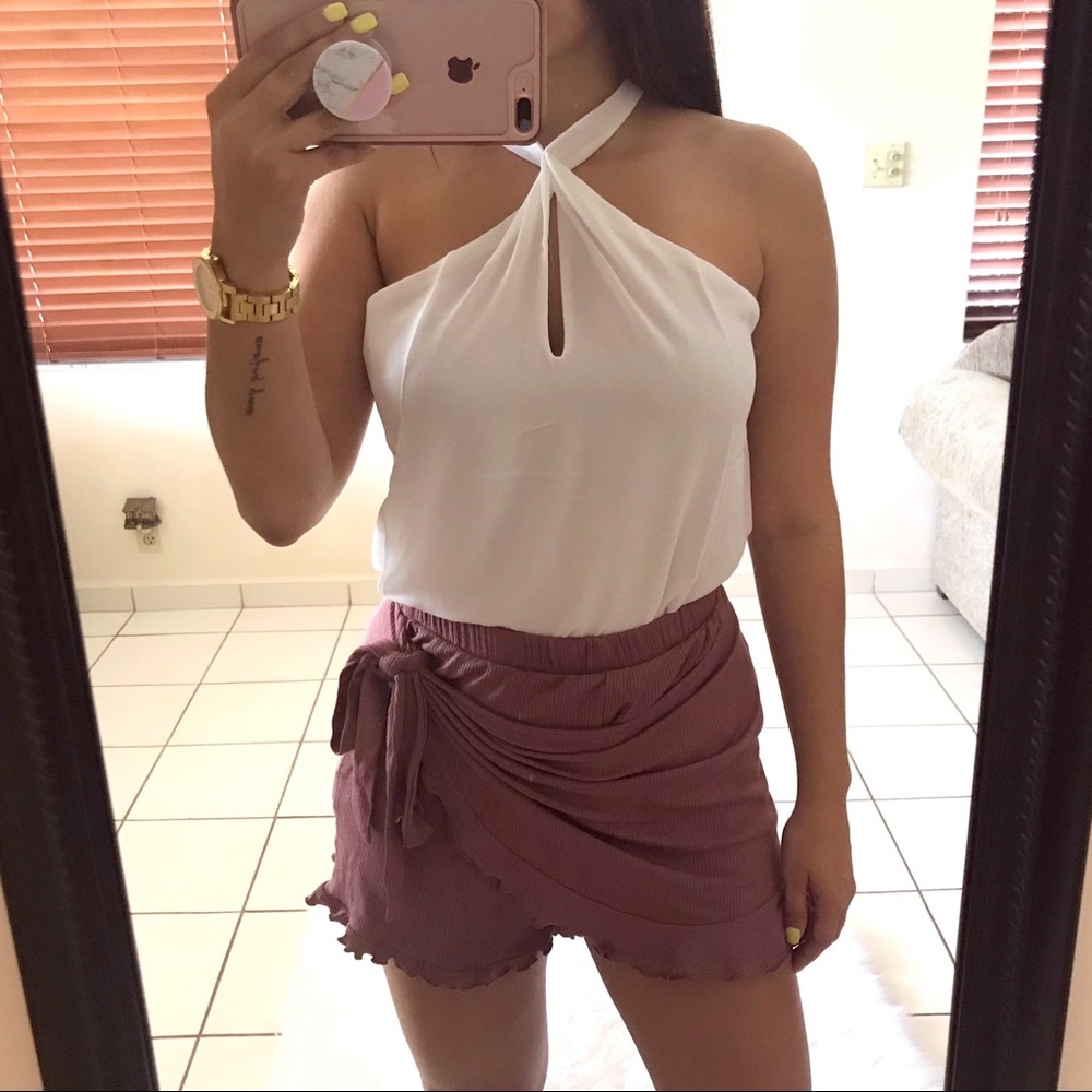 SOLD OUT // ‘CAPRI’ White Blouse - Picture 3 of 4